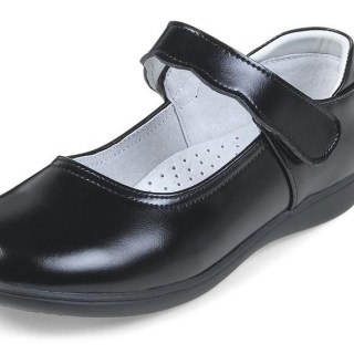 PU école supérieure fille chaussures d'école