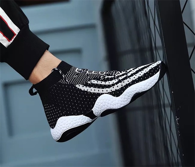 New collection high cup flyknit men's shoes tide shoes Manufacturers, New collection high cup flyknit men's shoes tide shoes Factory, Supply New collection high cup flyknit men's shoes tide shoes