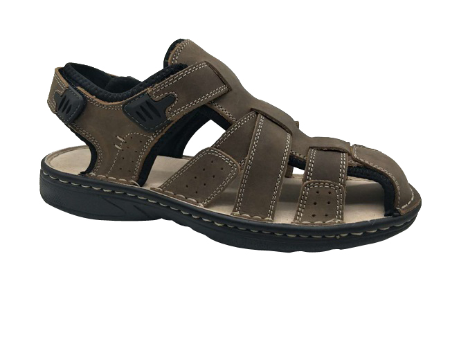 leather sport sandal for men