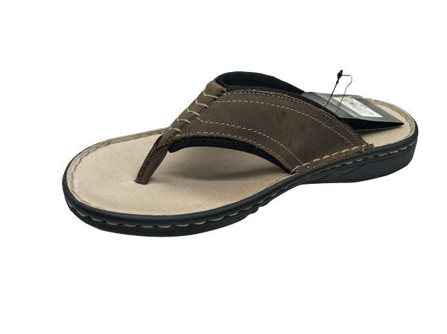 leather sport sandal for men