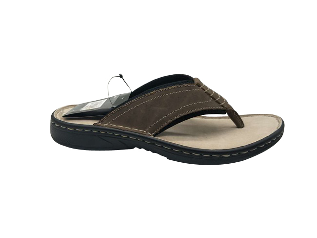 leather beach sandal for men