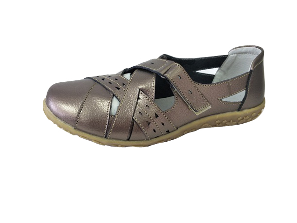 leather flat shoes for girl