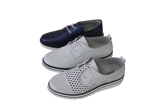 casual leather shoes women