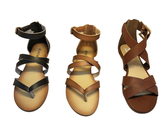 ladies flat sandal