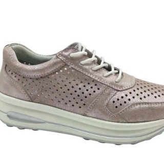 Nouvelle chaussure décontractée à lacets en cuir pour laides