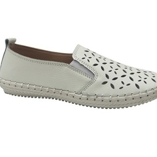 Chaussures en cuir véritable confortables pour femmes Chaussures en cuir plates pour dames