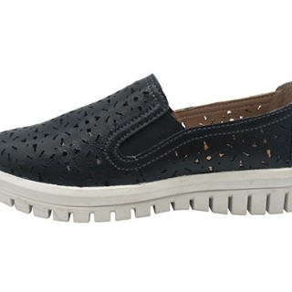 Nouveau style chaussures en cuir véritable multicolore pour les femmes chaussures plates occasionnels pour les dames