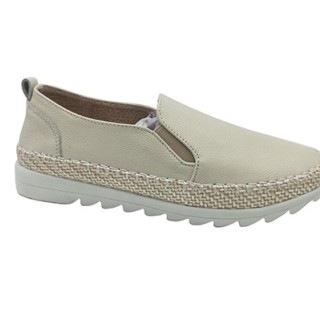 Nouveau modèle de chaussures en cuir véritable pour femmes chaussures plates occasionnelles pour dames