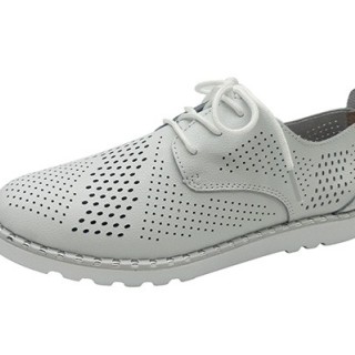 Chaussures en cuir plates pour femmes