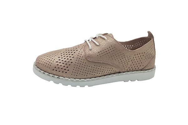 Women flat leather shoes lace up soft casual leather shoes for ladies Manufacturers, Women flat leather shoes lace up soft casual leather shoes for ladies Factory, Supply Women flat leather shoes lace up soft casual leather shoes for ladies