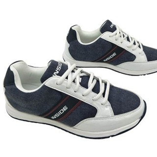 2019 New Simple Design Canvas mit PU Upper Fashion Sneakers Sportschuhe für Männer