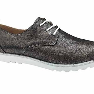 Nouveau design chaussures à lacets confortables en cuir souple et confortable pour femmes