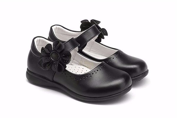 PU Upper Girl School Shoes