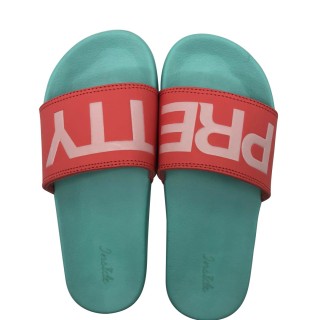 Pantoufle extérieure de glissière occasionnelle d'été faite sur commande pour la sandale de glissière d'unité centrale de femmes