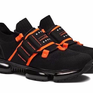 Nouvelle collection entiers véritable coussin d'air flykniting sport chaussures mode casual chaussures pour hommes