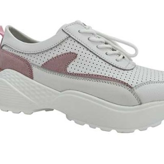 Genuine Leather Women Platform Sneakers Fashion Casual Sneakers For Women