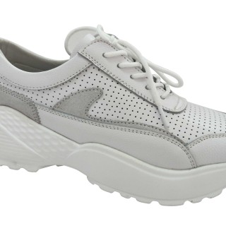 Genuine Leather Women Platform Sneakers Fashion Casual Sneakers For Women