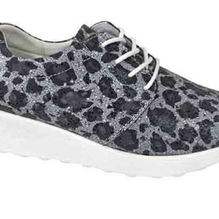 New design custom leather sneaker women casual fashion leather shoes