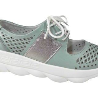 New design hollow out women leather shoes comfortable soft casual sandal