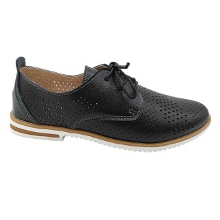 Leather Dad Sneakers For Women Fashion Women flat sole BXLD-02