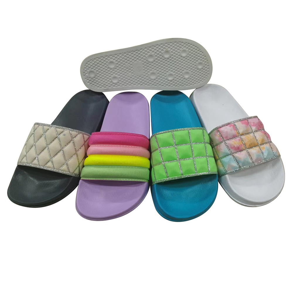 Women's fashion slide slippers with newest materials & design Manufacturers, Women's fashion slide slippers with newest materials & design Factory, Supply Women's fashion slide slippers with newest materials & design