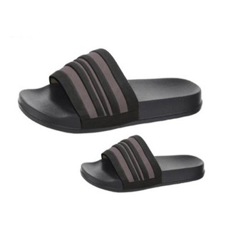 Pantoufle à glissière la plus récente pour hommes avec tige en tricot et semelle extérieure en MD