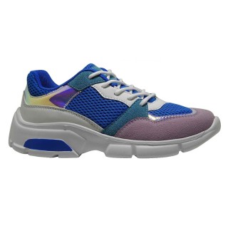 Sneaker chaude pour femmes avec maille / maille supérieure, chaussures de sport