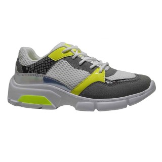 Sneaker chaude pour femmes avec maille / maille supérieure, chaussures de sport