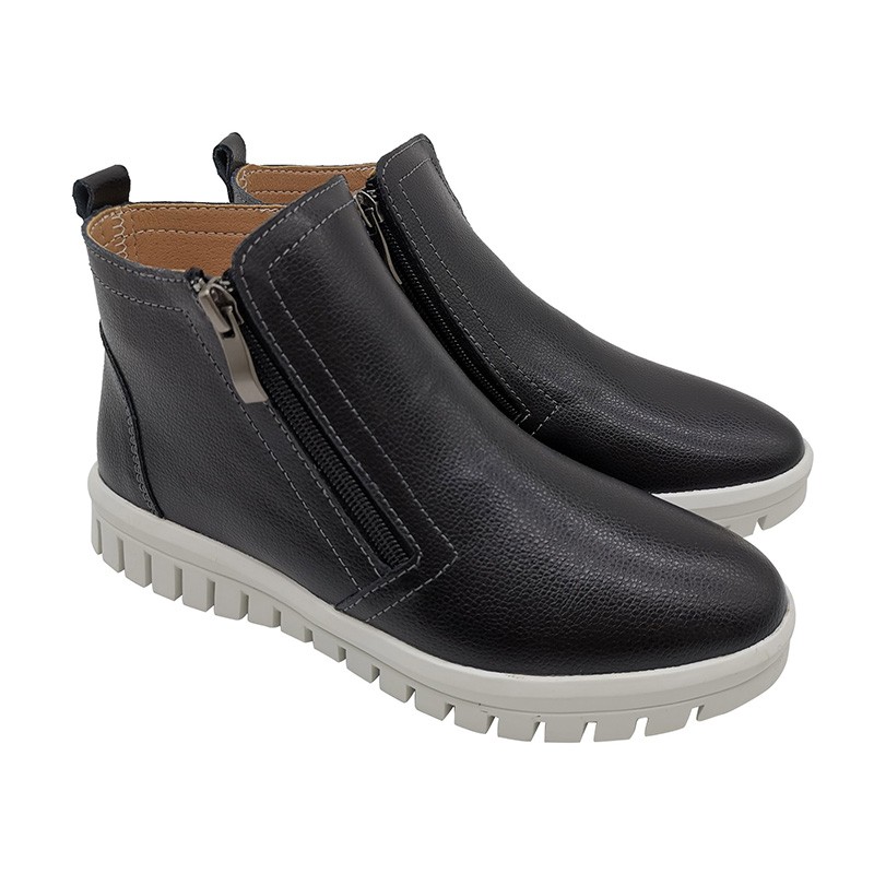 Latest Mid cut leather casula shoes with action leather upper and rubber outsole Manufacturers, Latest Mid cut leather casula shoes with action leather upper and rubber outsole Factory, Supply Latest Mid cut leather casula shoes with action leather upper and rubber outsole