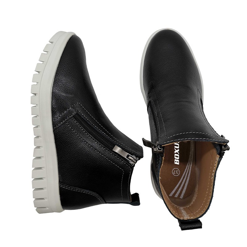 Latest Mid cut leather casula shoes with action leather upper and rubber outsole Manufacturers, Latest Mid cut leather casula shoes with action leather upper and rubber outsole Factory, Supply Latest Mid cut leather casula shoes with action leather upper and rubber outsole
