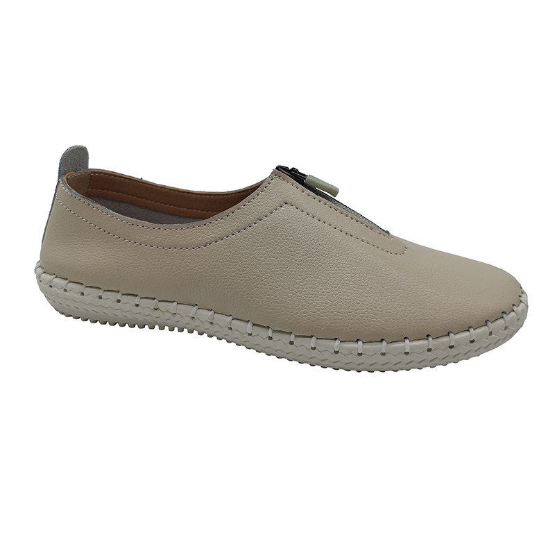 BXWDL-200704 Spring 2021 Lady leather casual shoes, comfortable soft and durable