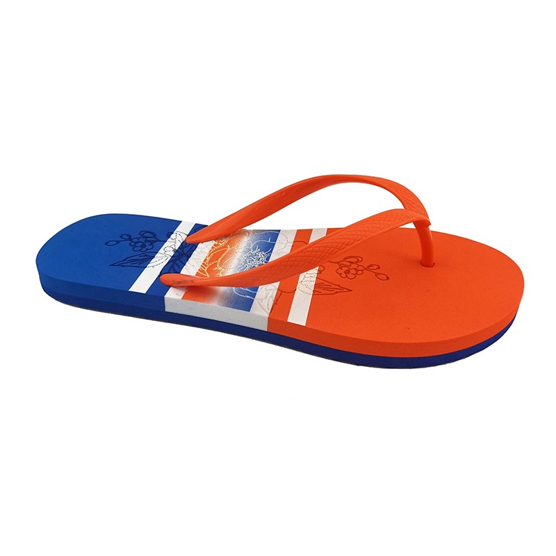 BXRC-0701 Women's Latest Fashion flip Flop with rubber strap and EVA outsole