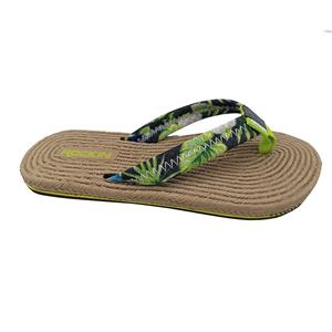 BXRC-0703 Women's Latest Fashion flip Flop with synthetic knitted strap and EVA outsole