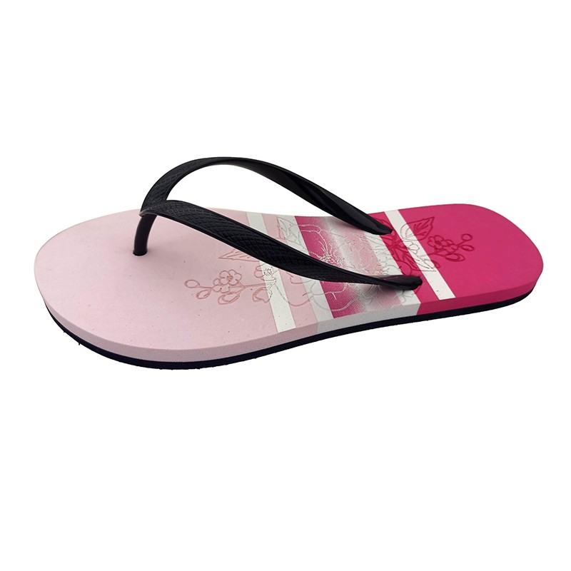 BXRC-0710 Women's Latest Fashion flip Flop with rubber strap and EVA outsole, soft, comfortable