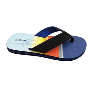 BXBL-0705 Flip Flop pour hommes avec sangle synthétique et semelle extérieure en EVA, utilisation sur la plage