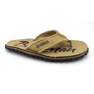 BXBL-0706 Flip Flop pour hommes avec sangle en toile et semelle extérieure en caoutchouc, antidérapant, usage décontracté