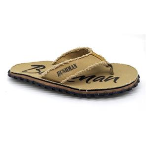 BXBL-0706 Flip Flop pour hommes avec sangle en toile et semelle extérieure en caoutchouc, antidérapant, usage décontracté