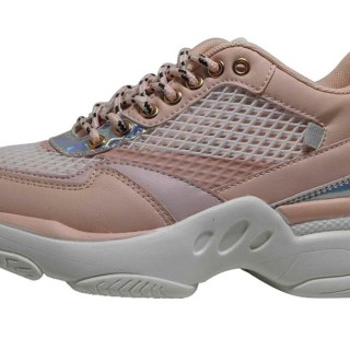 SS2021 Dernières chaussures décontractées pour femmes avec tige en mesh / pu et semelle extérieure en MD