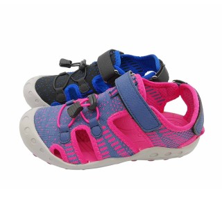 Latest Summer 2021 Kids Sandals with fly knit upper and Rubber outsole
