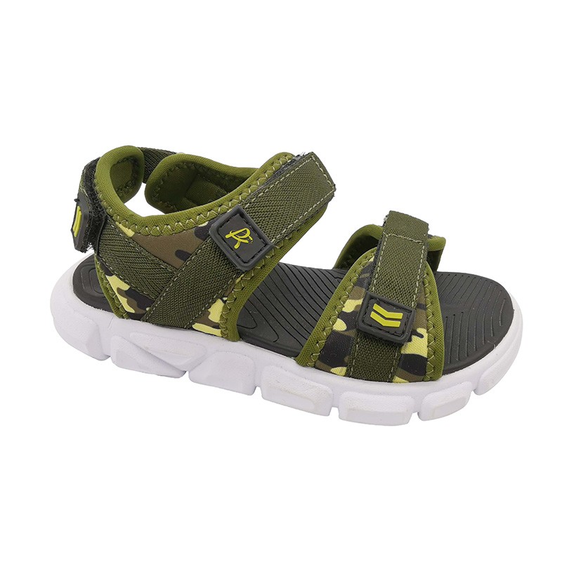 Latest Summer 2021 boys Sandals with webbon tape and EVA outsole