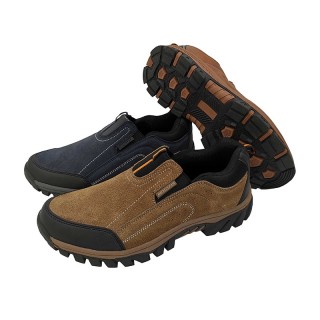 Mocassins pour hommes (à enfiler) avec tige en daim / synthétique et semelle extérieure en TPR