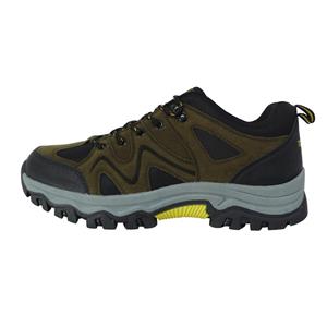 AW2021 Dernières chaussures de randonnée pour hommes, chaussures de plein air, coupe basse, tige en daim de vache / maille; Semelle extérieure en TPR