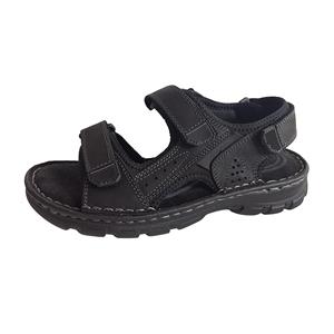 Men's outdoor Sandals, sport sandals, leather upper and pu outsole with hand sewing