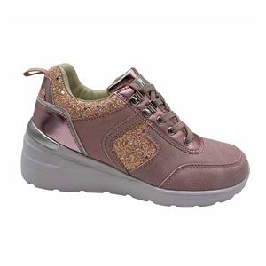 Women's Wedge Casual Shoes with synthetic upper and EVA outsole; lightweight & fashion