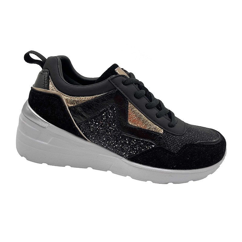 Fall 2021 Women's Wedge Casual Shoes with synthetic upper and EVA outsole; lightweight & fashion, pink & black color Manufacturers, Fall 2021 Women's Wedge Casual Shoes with synthetic upper and EVA outsole; lightweight & fashion, pink & black color Factory, Supply Fall 2021 Women's Wedge Casual Shoes with synthetic upper and EVA outsole; lightweight & fashion, pink & black color