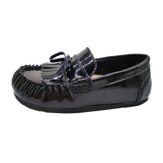 Mocassins en cuir Lods, tige en cuir, semelle extérieure en TPR, deux types de matériaux supérieurs