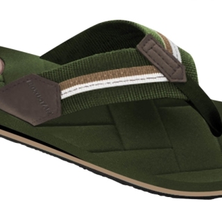 BXRC-202103 Tongs pour hommes avec tige synthétique et semelle extérieure en EVA/TPR, mode et confort