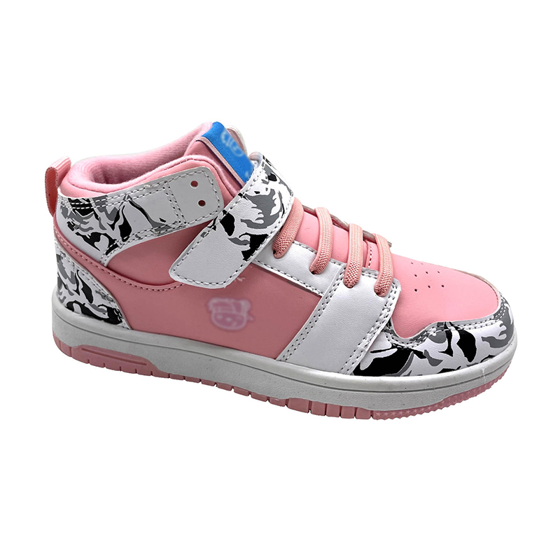 Latest kids Sneaker, fashion & durable, pu upper and rb outsole