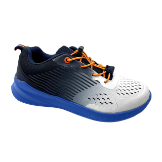 Chaussures de sport pour enfants avec corde élastique, tige en tricot et semelle extérieure en phylon