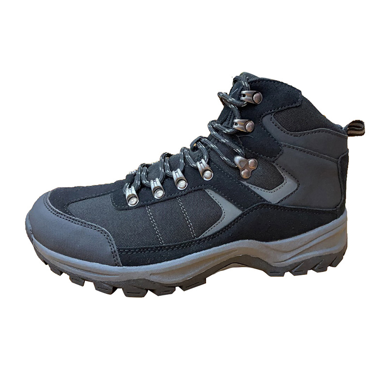 Mens Hiking Boots Breathable Lightweight Trekking Mountaineering Boots High-Traction Grip Outdoors Hiker Boot for Men